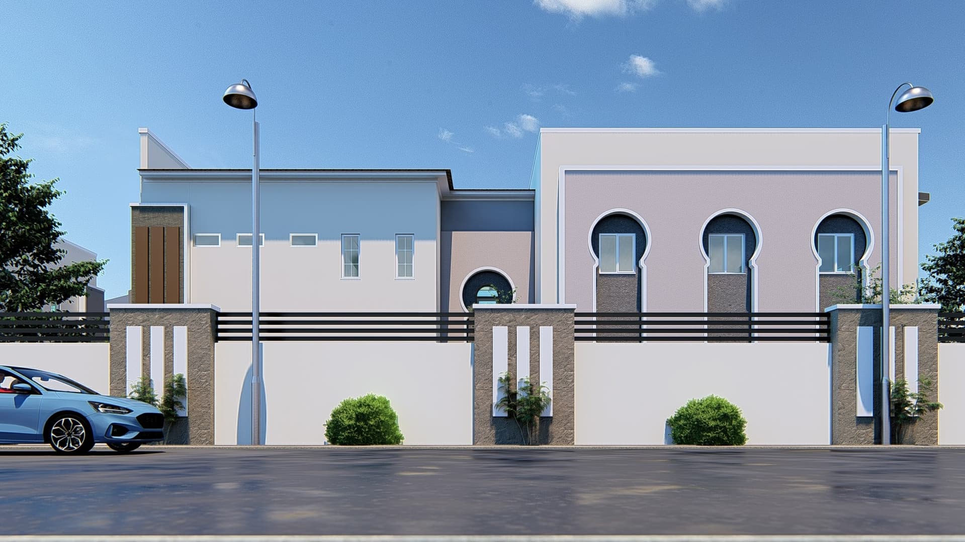 3D View — Islamiyyah Block