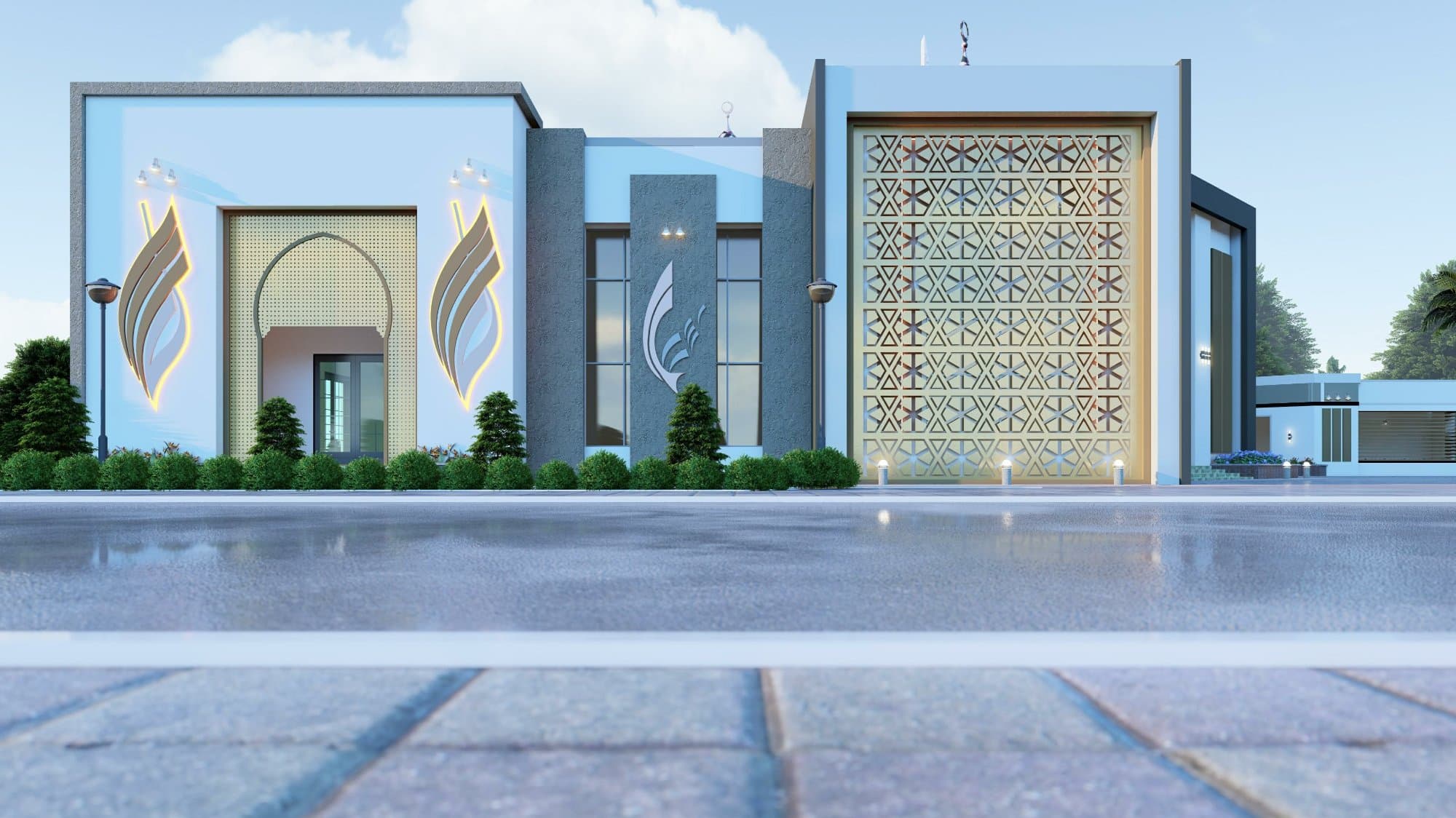 3D View — Masjid