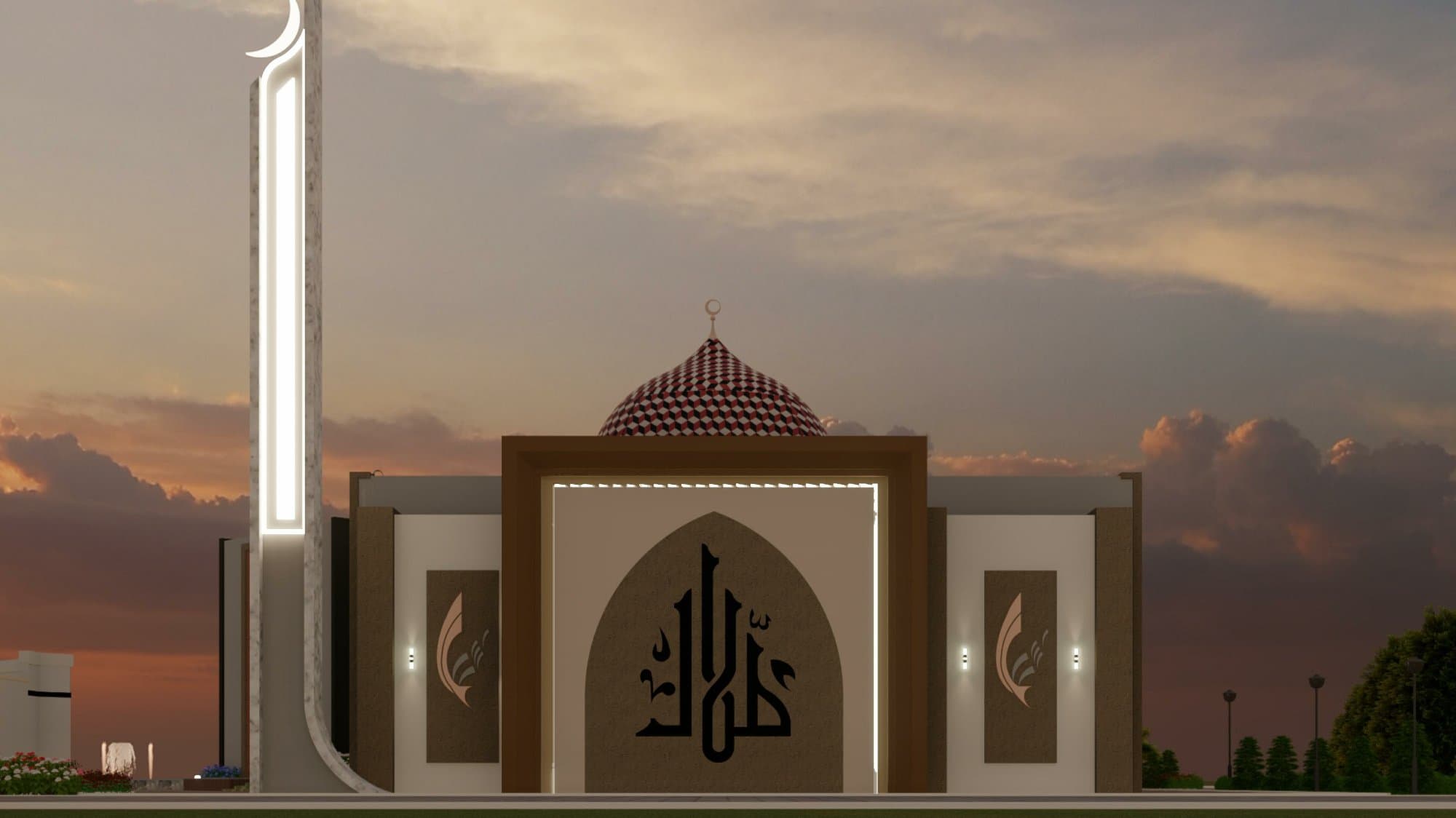 New CEMA Islamic Centre architectural render